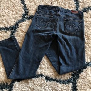 AG medium wash Stilt jeans size 27